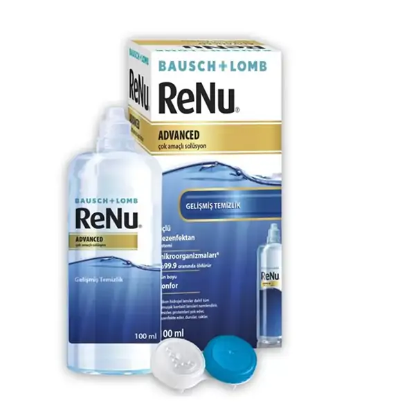 Универсальный раствор для линз Renu Advanced, 100 мл